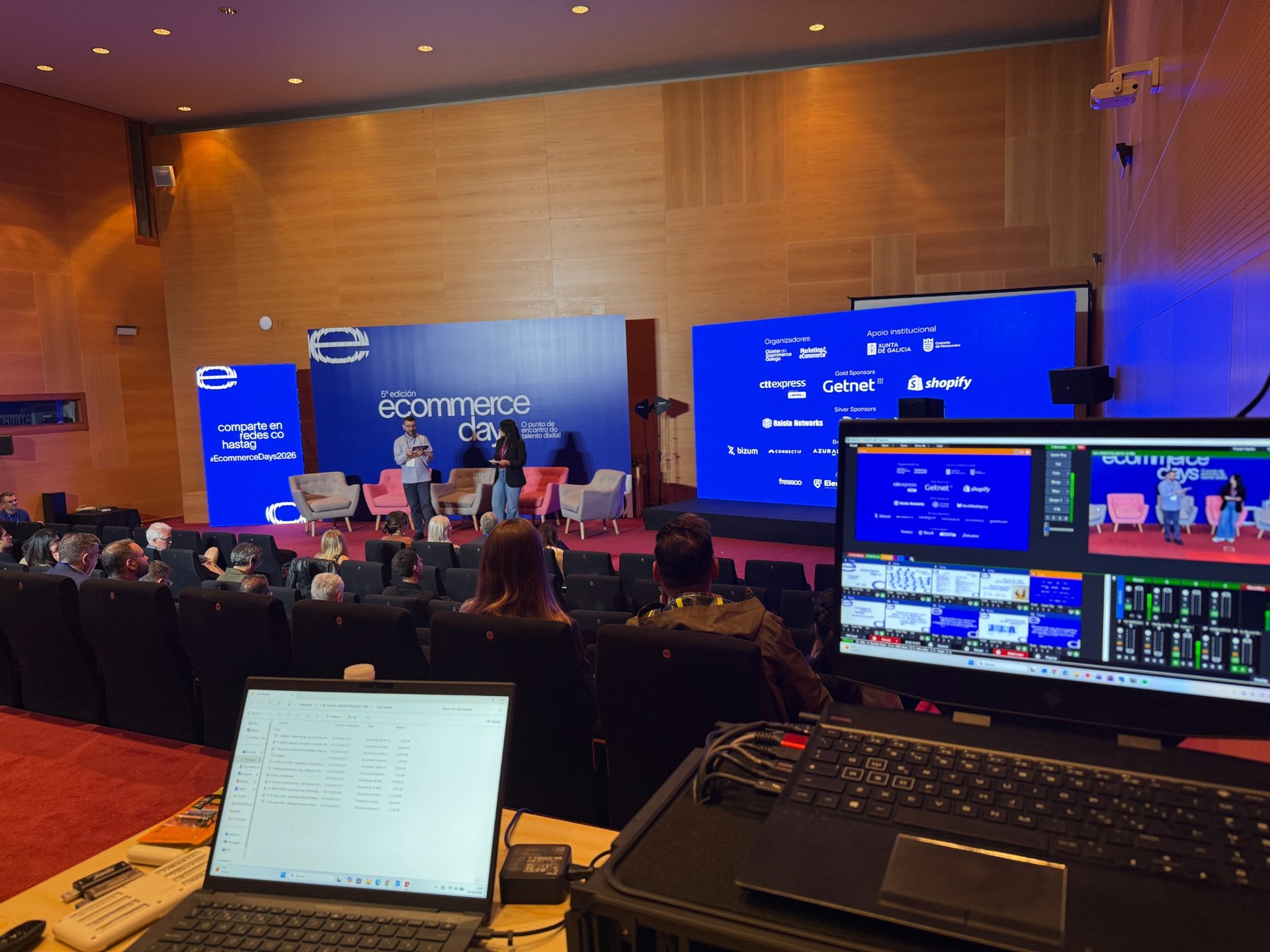 Audiovisuais para eventos corporativos