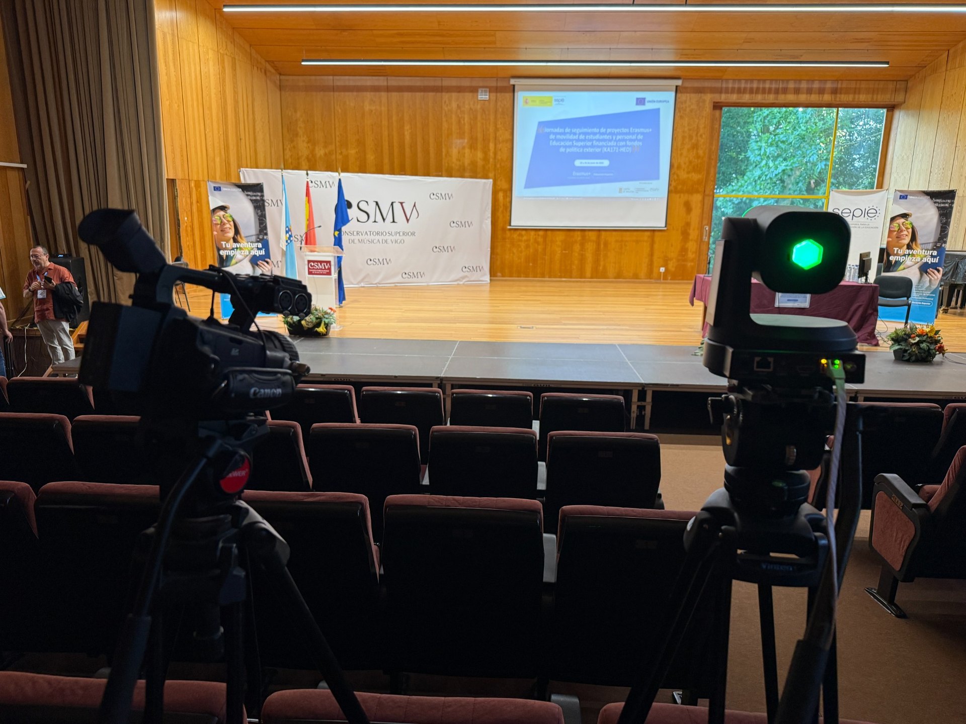 Produção audiovisual para eventos