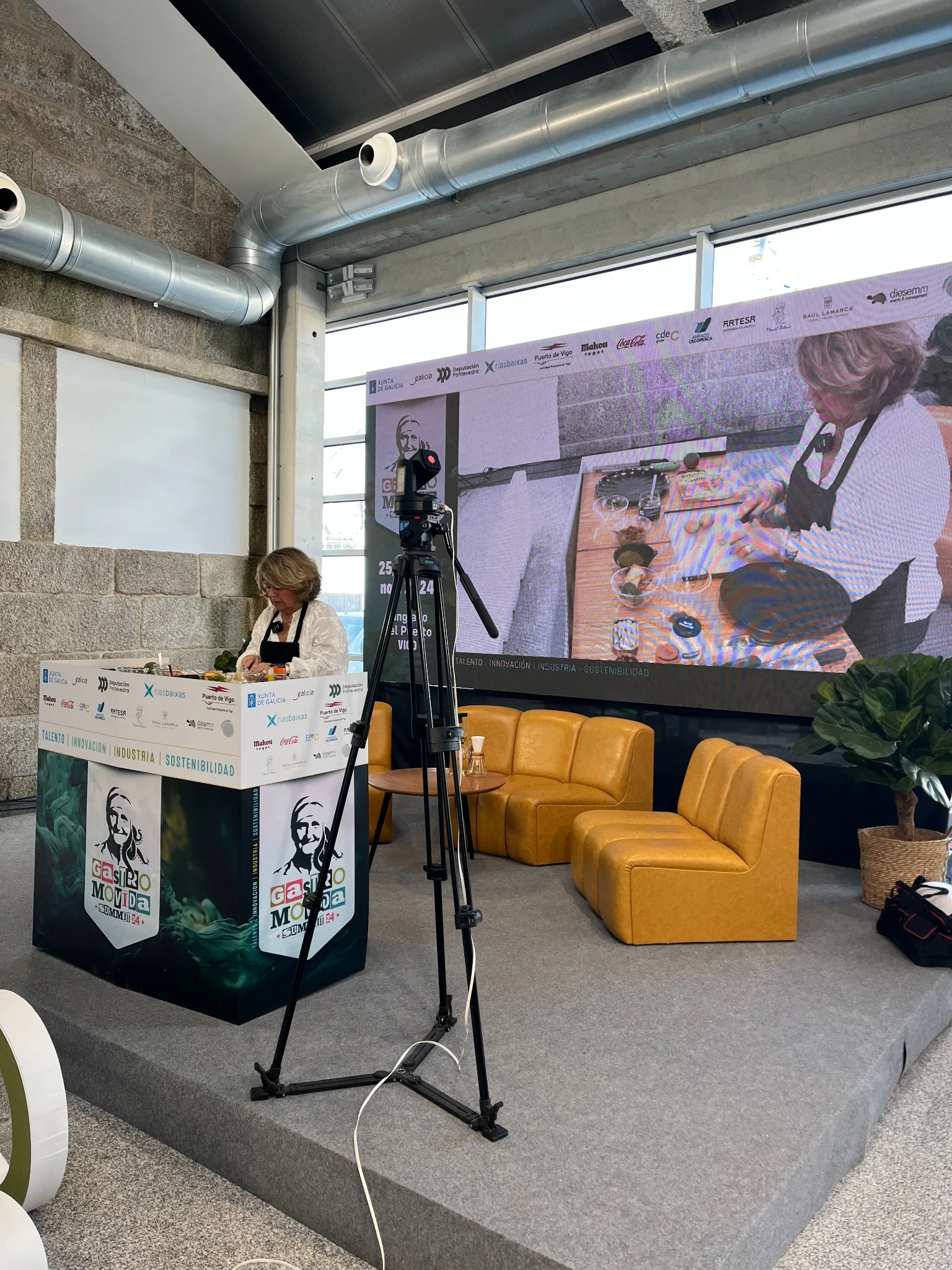 Produção audiovisual profissional para eventos